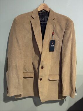 Chaps Men’s Light Tan Corduroy Sport Coat